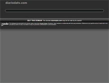 Tablet Screenshot of diariodatv.com